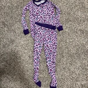 Purple cheetah little sleepies